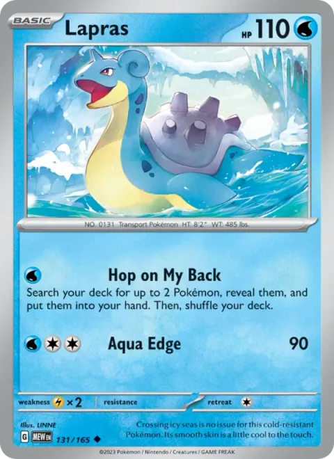 Lapras [Hop on My Back | Aqua Edge]