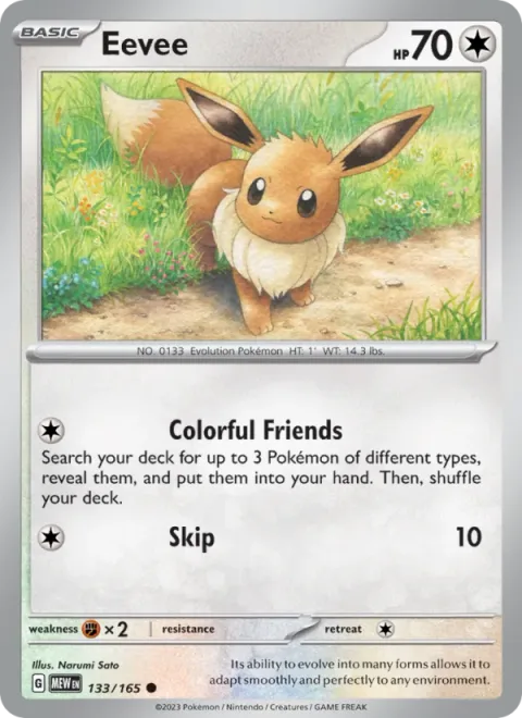 Eevee [Colorful Friends | Skip]