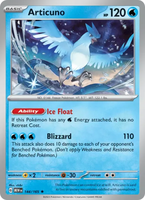 Articuno [Ice Float | Blizzard]