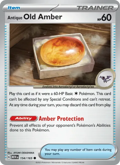 Antique Old Amber [Amber Protection]