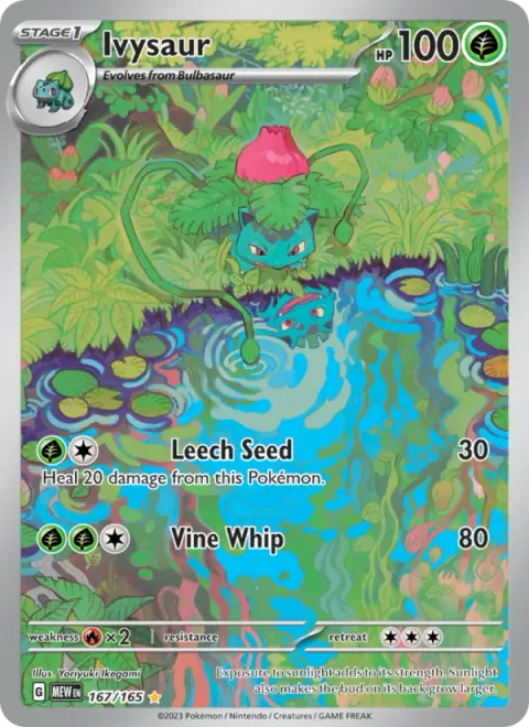 Ivysaur [Leech Seed | Vine Whip | 151]