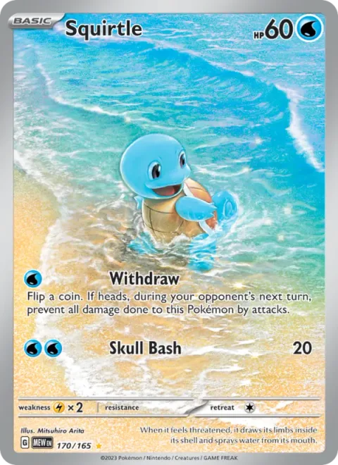 Squirtle [Withdraw | Skull Bash]
