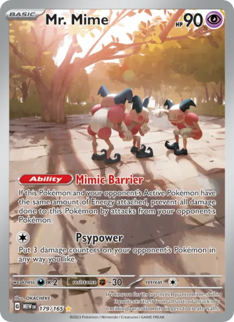 Mr. Mime [Mimic Barrier | Psypower]