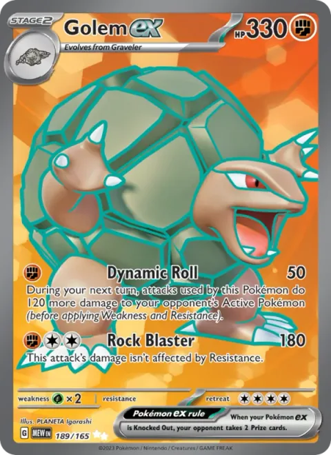 Golem ex [Dynamic Roll | Rock Blaster]