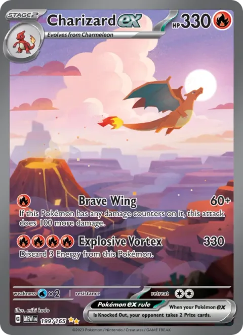 Charizard ex [Brave Wing | Explosive Vortex]