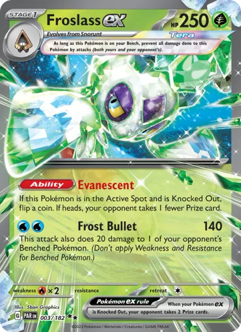 Froslass ex [Evanescent | Frost Bullet]