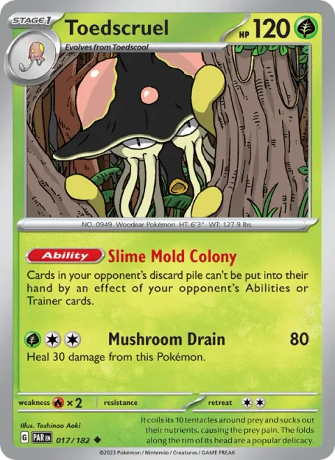 Toedscruel [Slime Mold Colony | Mushroom Drain]