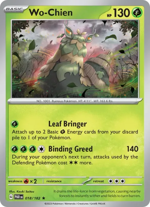 Wo-Chien [Leaf Bringer | Binding Greed]