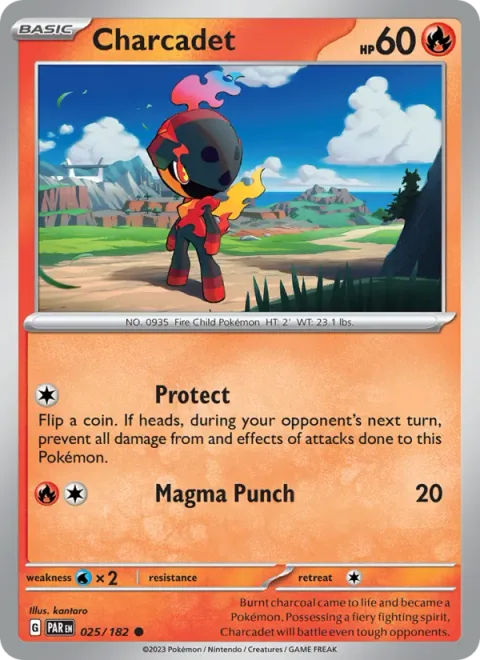Charcadet [Protect | Magma Punch]
