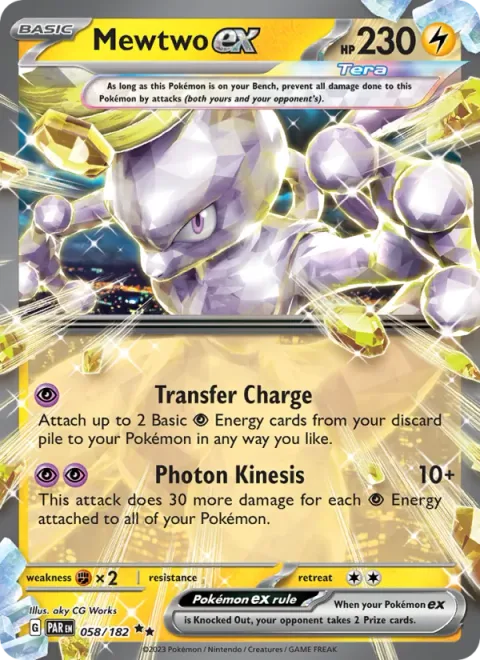 Mewtwo ex [Transfer Charge | Photon Kinesis]
