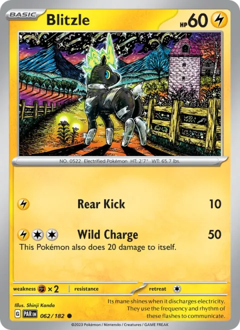 Blitzle [Rear Kick | Wild Charge]