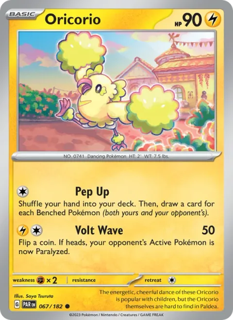 Oricorio [Pep Up | Volt Wave]