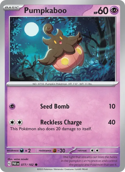 Pumpkaboo [Seed Bomb | Reckless Charge]