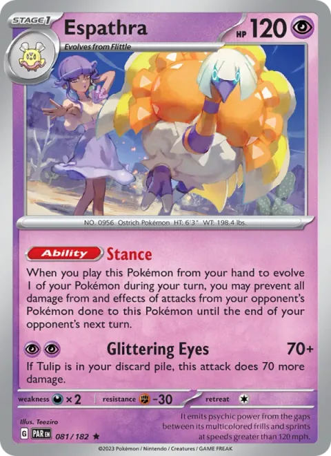 Espathra [Stance | Glittering Eyes]