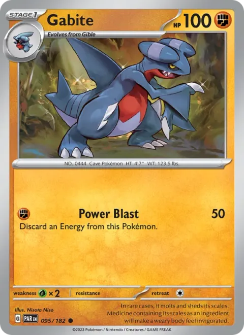 Gabite [Power Blast]