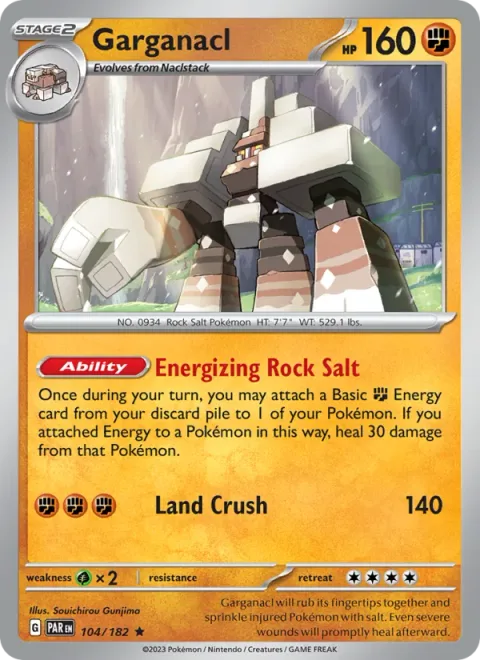 Garganacl [Energizing Rock Salt | Land Crush]