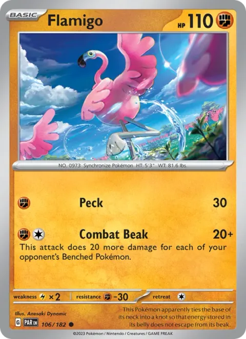 Flamigo [Peck | Combat Beak]