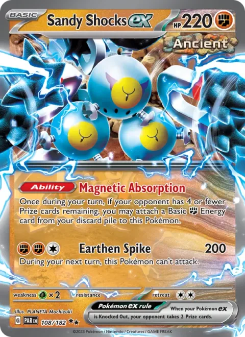 Sandy Shocks ex [Magnetic Absorption | Earthen Spike]