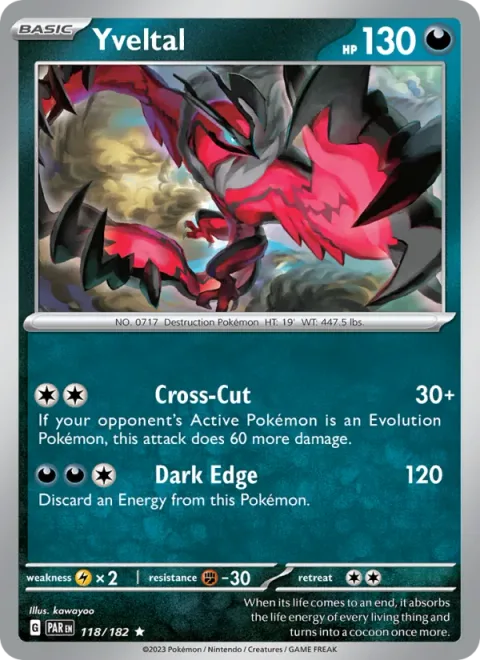 Yveltal [Cross-Cut | Dark Edge]