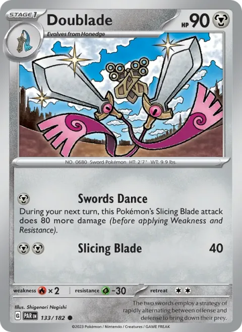 Doublade [Swords Dance | Slicing Blade]