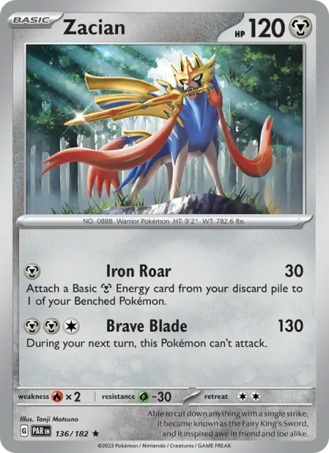 Zacian [Iron Roar | Brave Blade]