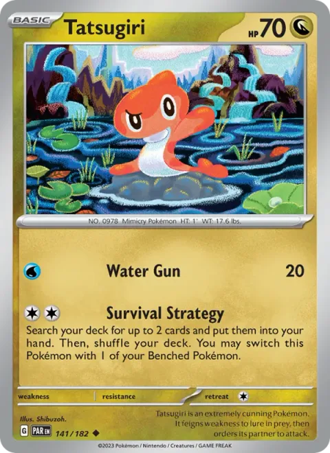 Tatsugiri [Water Gun | Survival Strategy]