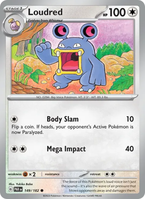 Loudred [Body Slam | Mega Impact]
