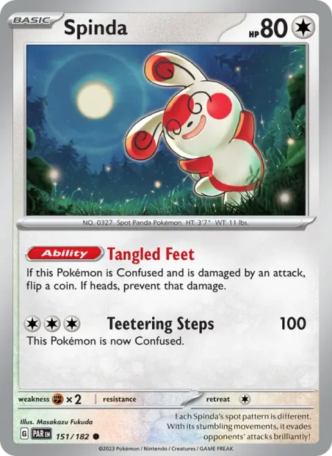Spinda [Tangled Feet | Teetering Steps]