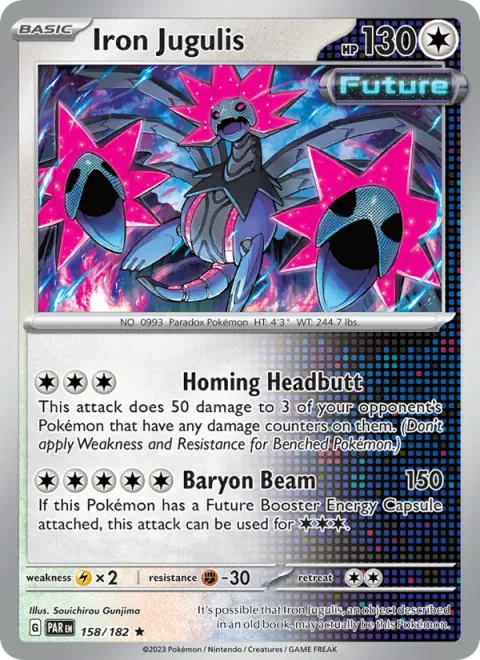 Iron Jugulis [Homing Headbutt | Baryon Beam]