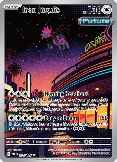 Iron Jugulis [Homing Headbutt | Baryon Beam]