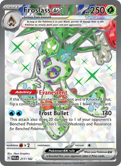 Froslass ex [Evanescent | Frost Bullet]