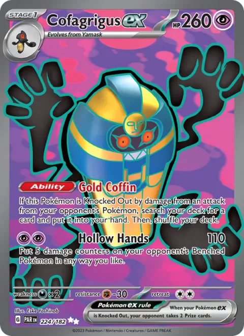 Cofagrigus ex [Gold Coffin | Hollow Hands]