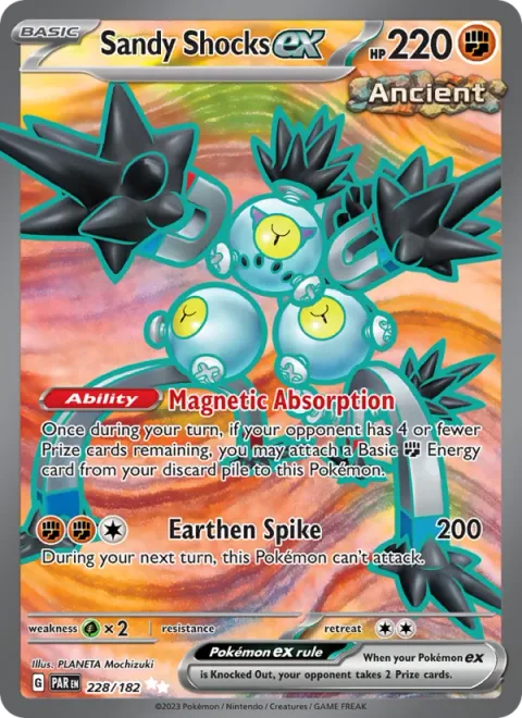 Sandy Shocks ex [Magnetic Absorption | Earthen Spike]
