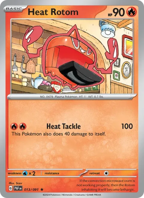 Heat Rotom [Heat Tackle]