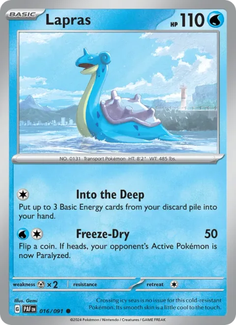 Lapras [Into the Deep | Freeze-Dry]