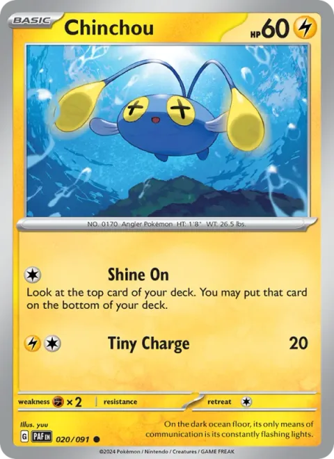 Chinchou [Shine On | Tiny Charge]