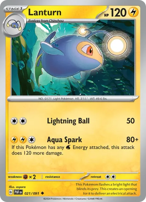 Lanturn [Lightning Ball | Aqua Spark]