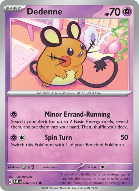 Dedenne [Minor Errand-Running | Spin Turn]