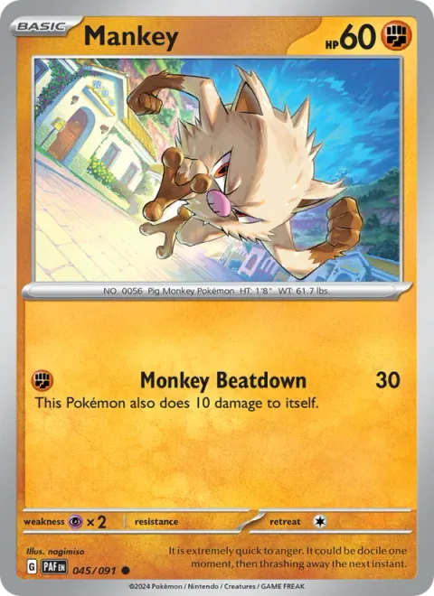 Mankey [Monkey Beatdown]