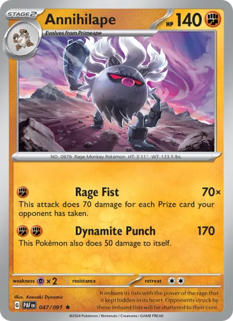 Annihilape [Rage Fist | Dynamite Punch]