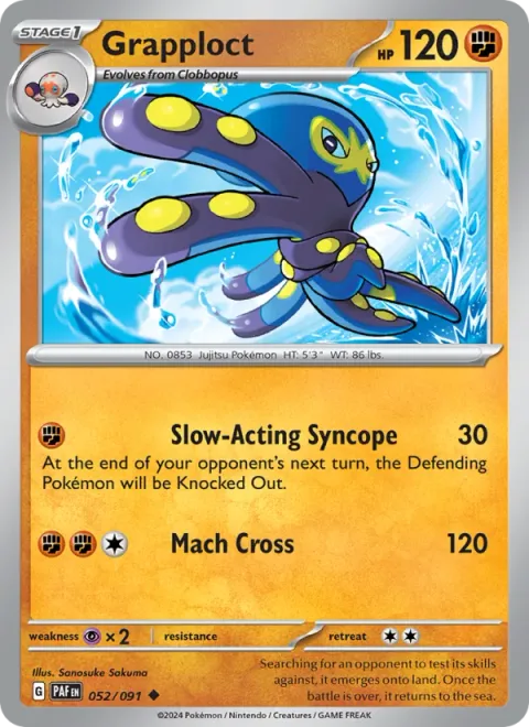 Grapploct [Slow-Acting Hold | Mach Cross]