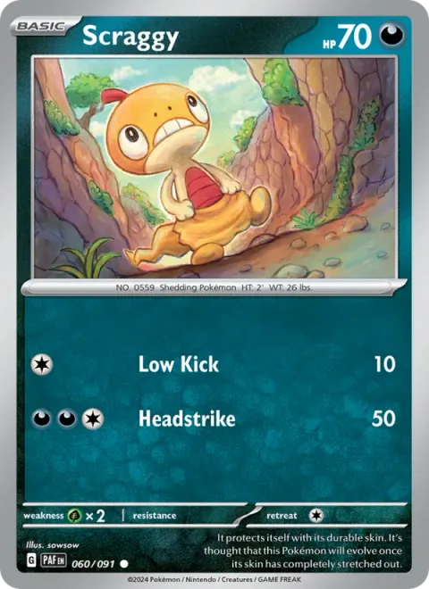 Scraggy [Low Kick | Headstrike]
