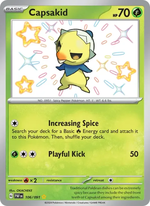 Capsakid [Increasing Spice | Playful Kick]