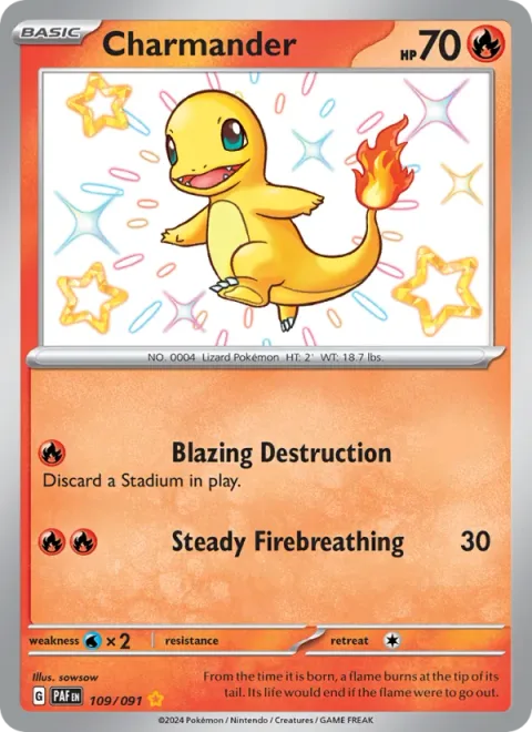 Charmander [Blazing Destruction | Steady Firebreathing]