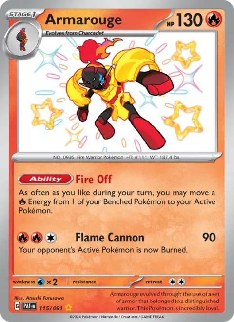 Armarouge [Fire Off | Flame Cannon]