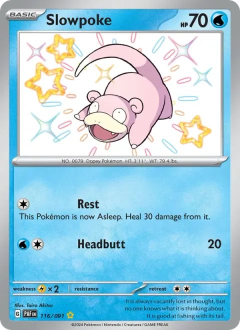 Slowpoke [Rest | Headbutt]