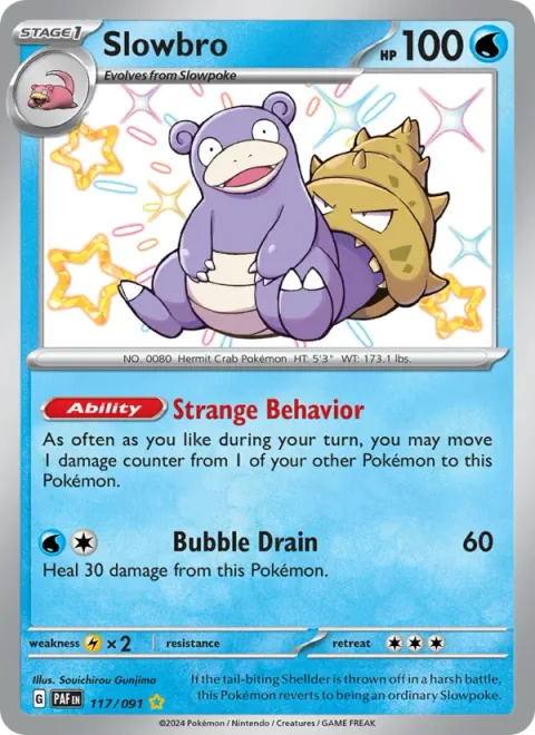Slowbro [Strange Behavior | Bubble Drain]