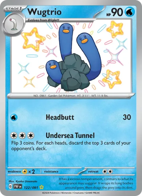 Wugtrio [Headbutt | Undersea Tunnel]