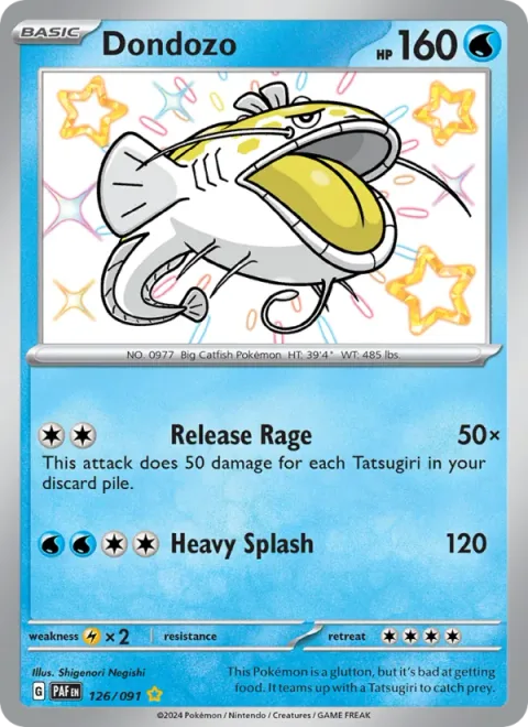 Dondozo [Release Rage | Heavy Splash]