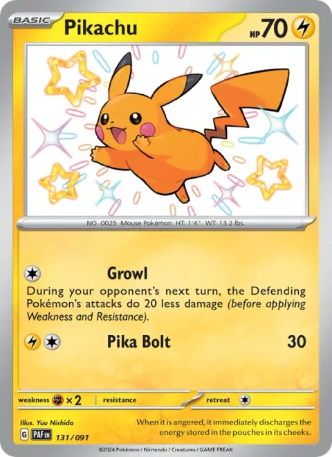 Pikachu [Growl | Pika Bolt]